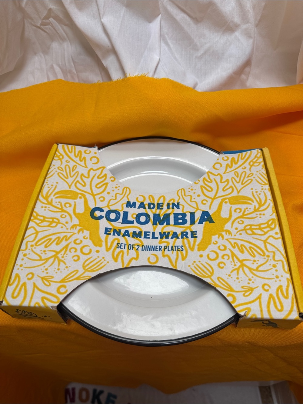 White Dinner Plate - Set of 2